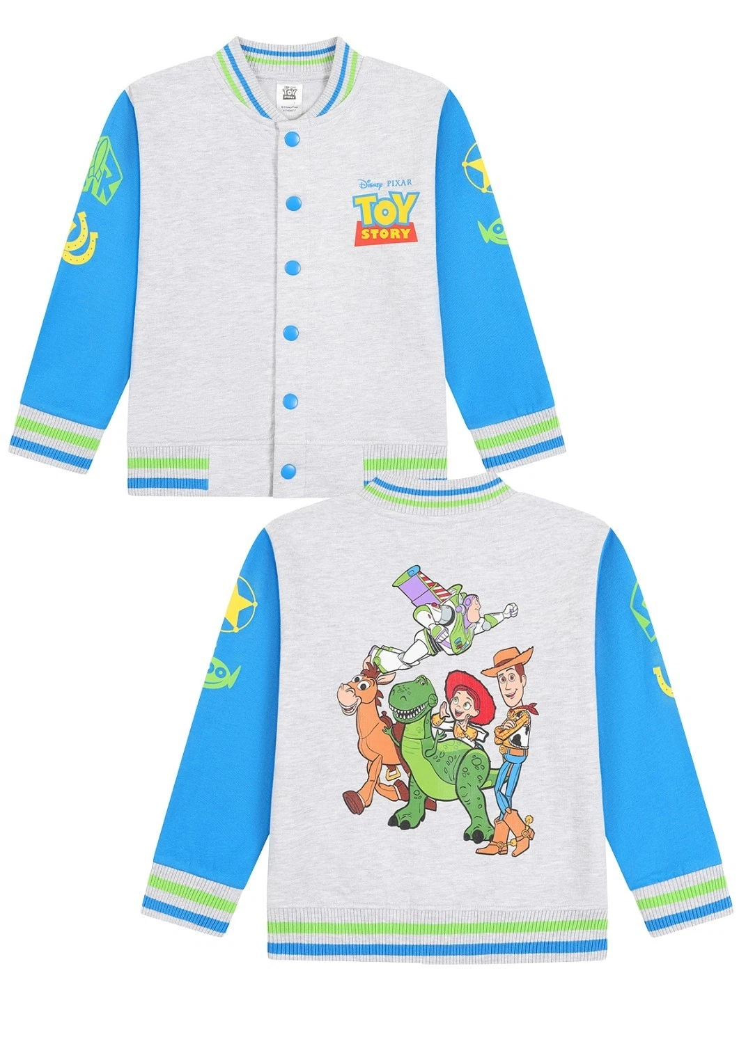 Disney Toy Story Varsity Bomber Jacket Baseball Style Coat for Kid