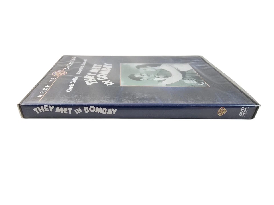 New 1941 They Met In Bombay DVD US Import Reg 1 B&W Clark Gable Rosalind Russell - Image 4 of 4