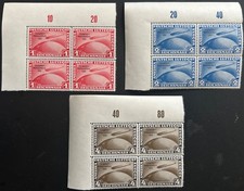 DR MiNr. 496-98 postfrisch**- Chicagofahrt - Nachdruck gummiert im VB