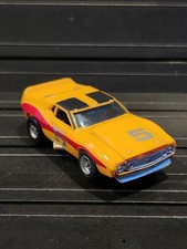 Aurora AFX Magna Traction Slot Car 1906 AMX JAVELIN TRANS AM Yellow RUNS