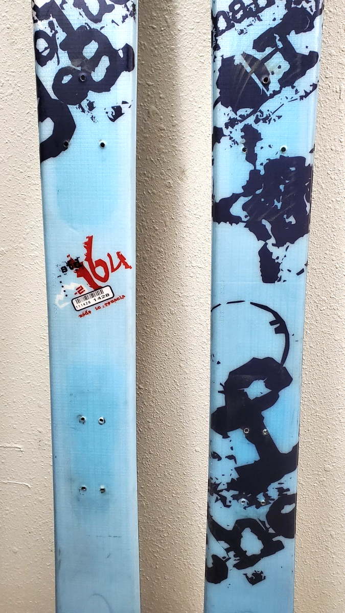164cm SALOMON 1080 GUN TenEighty Twin-Tip Freeride Backcountry