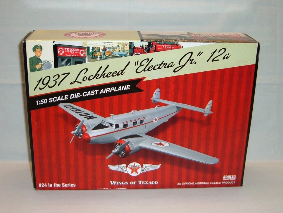 Wings Of Texaco 1937 Lockheed “Electra Jr” 12a Regular & TWA Special Edition - Image 2 of 4