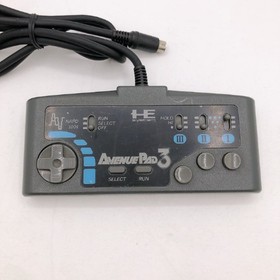 NEC PC Engine Avenue Pad 3 Controller NAPD-1001 Control Pad Japan Tested