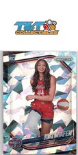 Kiki Iriafen 2025 Panini Prizm WNBA Ice #149 Washington Mystics RC