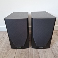Misson M71 Bookshelf Speakers Black Good Condition Tested Working