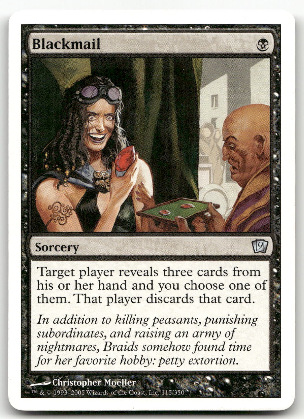 Blackmail #115 (NM) 9th Edition 9ED Magic MTG
