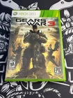 Gears of War 3 (Microsoft Xbox 360, 2011) w/ Manual