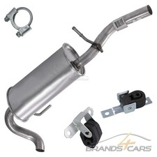 ATEC ENDSCHALLDÄMPFER AUSPUFF SCHALLDÄMPFER FÜR VW LUPO 6X 6E 1.0 1.4