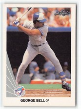 George Bell 1990 Toronto Blue Jays Leaf #185