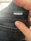 MOTHER BLUE JEANS LOOKER ANKLE FRAY CROP SKINNY RAW HEM 27 FILM AT 11 — photo 7