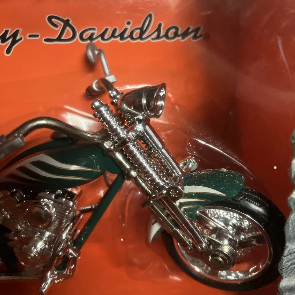Harley Davidson 1:17 FXSTS/FXSTSI Springer Softail Spin Master Metal Maxx - NUEVA Foto 4 de 4