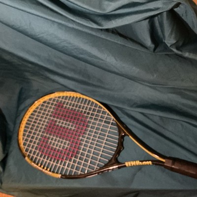 Wilson Federer Tennis Racquets Lot Multiple Red and Yellow Frames for Adults