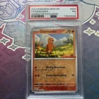 Charmander 151 (GameStop Exclusive) Stamped - Pokemon TCG EN - 004/165 PSA 7 NM