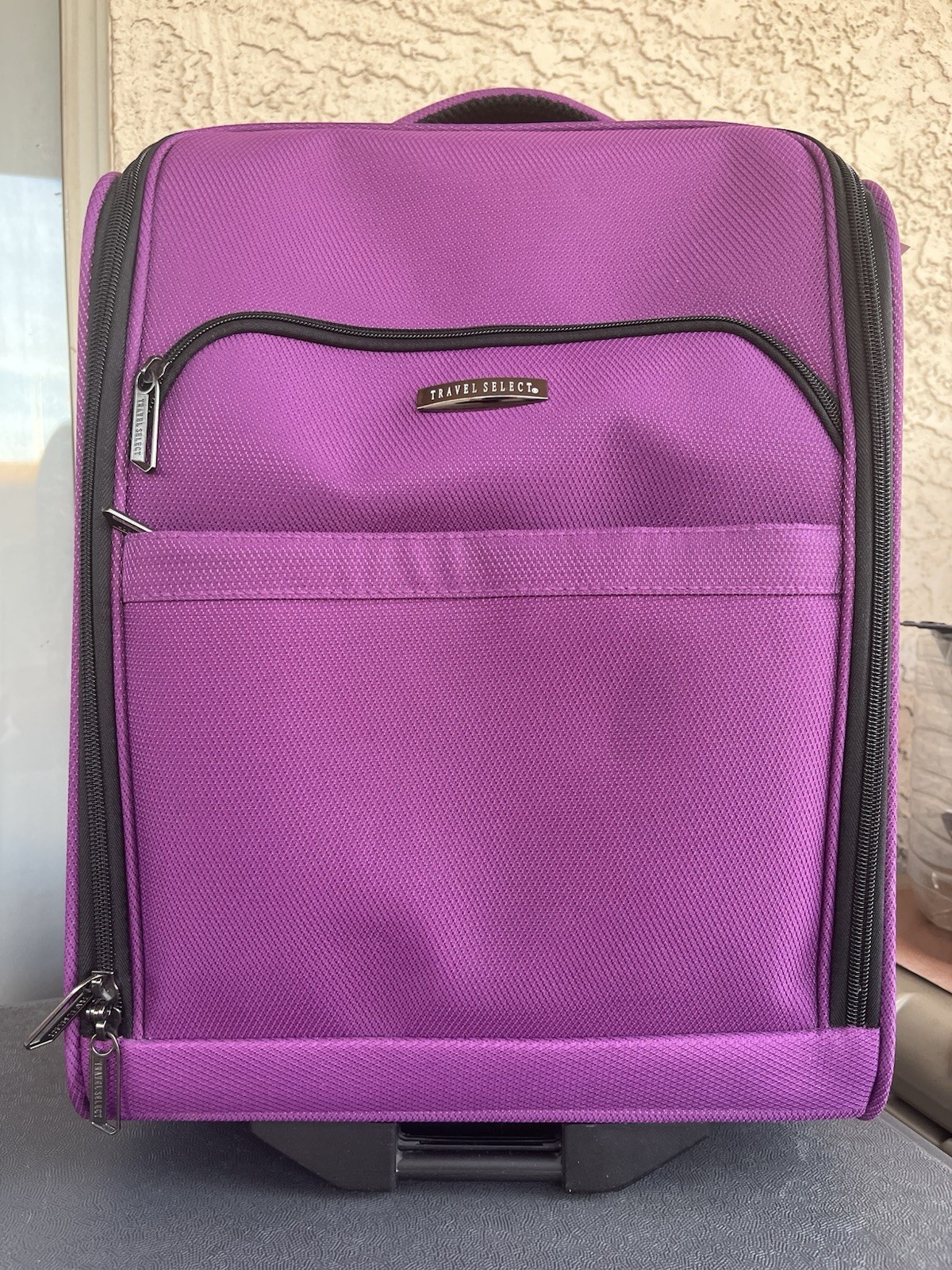 Under-seat Suitcase, Brand new with tags, Purple, Rolling, S