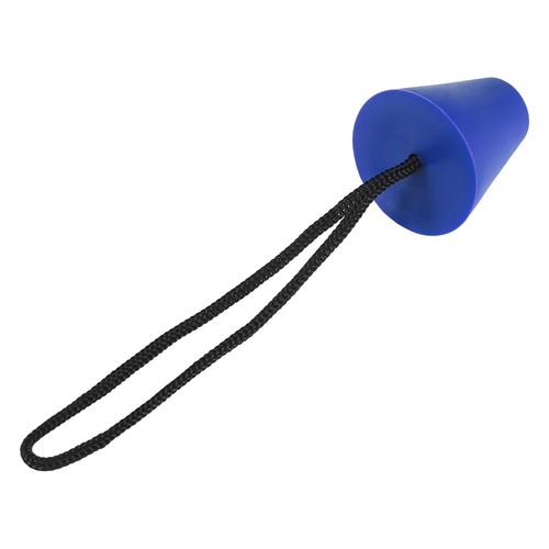 8 Pcs Universal Rubber Kayak Scupper Plug Stopper Bung with Lanyard Blue - Bild 6 von 6