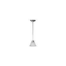 Maxim Lighting 91067FTSN Malaga-One Light Mini Pendant in Transitional Style-...