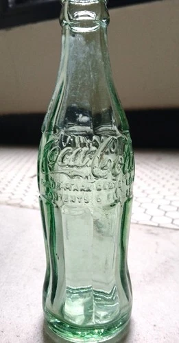 vtg 6oz Coke bottle embossed NY