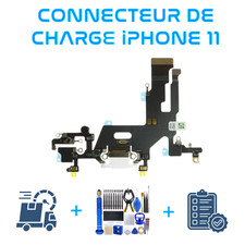 CONNECTEUR DE CHARGE iPHONE 11 APPLE RECONDITIONNÉ OU NEUF & OUTILS 🪛📲 🪫🔋