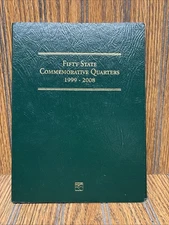 Fifty State Commemorative Quarters 1999-2008 Coin Album - Littleton •Empty•