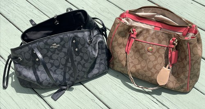 #ad #ad Pair Coach Bags Peyton Cora Satchel amp; Signature Drawstring Parts Repair Project $44.95