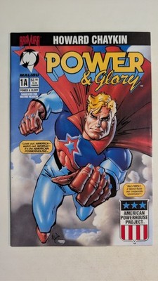 Power & Glory #1A Malibu Bravura Comics 1994 Howard Chaykin