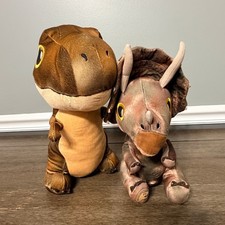Kohl's Cares Jurassic World Dinosaur Plush Set T-Rex Triceratops