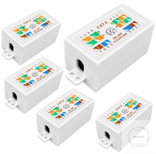 Cat 6 Junction Box 5 Pack Cat5e Splice Connector Unshielded, Punch Down Type
