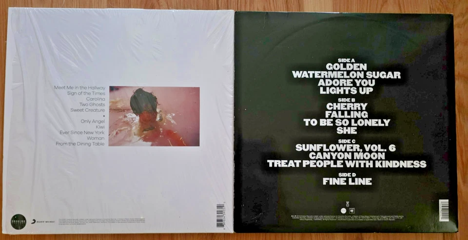 Лот из 2 виниловых пластинок Harry Styles тонкая линия и одноименные обе почти как новые/почти как новые - Изображение 2 из 2