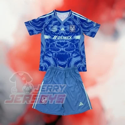 ADIDAS TIGRES UANL AWAY KIDS SOCCER JERSEY 2025/2026