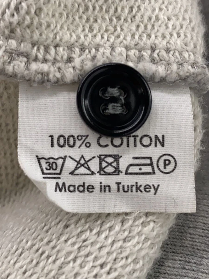 Мужская одежда Vivienne Westwood DRIES VAN NOTEN 20AW толстовка S хлопок GRY твердое тело - Изображение 4 из 4