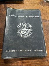 CAPITOL TELEPHONE DIRECTORY OF HARRISBURG PHILADELPHIA PITTSBURG PA 1964