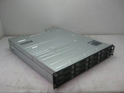USED DELL COMPELLENT SC200 HDD ENCLOSURE 12x 3TB HDD. 2x SC2 MODULES. 2xPSU.