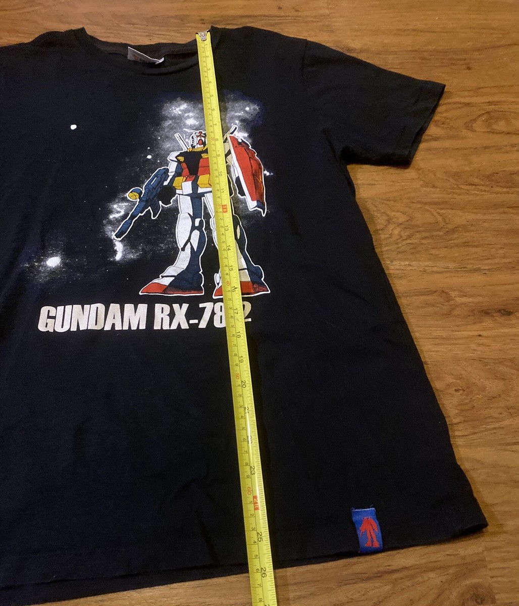 Vintage Gundam Wing T shirt RX-78-2 S Anime Mecha japan