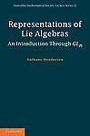 Representations of Lie Algebras An Introduction Through gln Henderson Paperback
