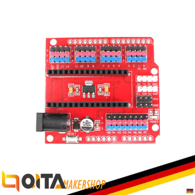 IO Expansion Sensor Shield für Arduino Nano/Uno Erweiterungs Sensor Shield