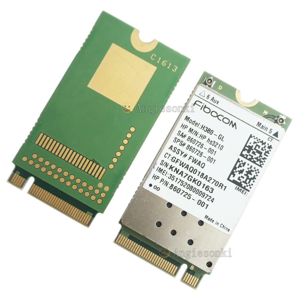 HP hs3210 FIBOCOM H380-GL HSPA+ Mobile Module M.2 WWAN Card
