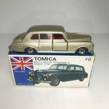 Tomica Foreign Car Series Rolls Royce Phantom Vi F6 Champagne Gold w/BOX