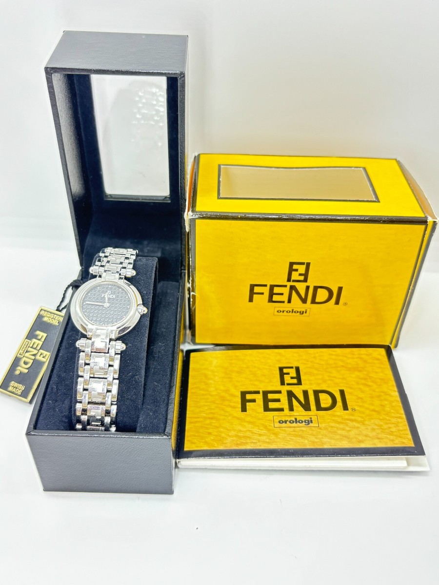 Fendi Black and Silver Watch with Box Fendi Black and Silver Watch with Box - www.joarbit.com main image 4