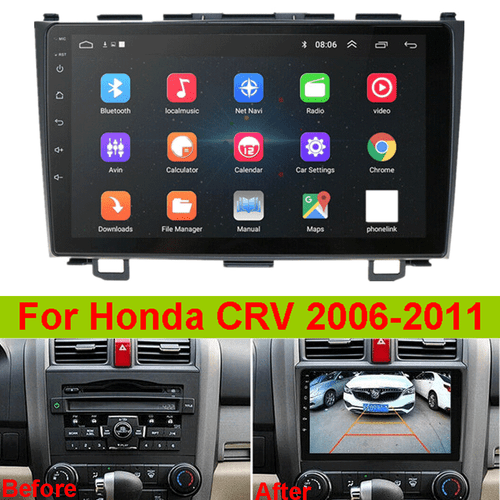 9 Inch Android 12 Car Radio GPS Radio For Honda CR-V 3 RE CRV 2007 - 2011 2+32GB - Picture 2 of 11