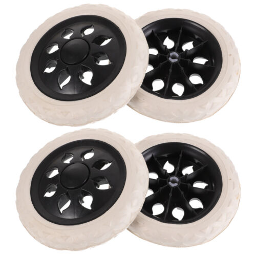  4 Pcs Cart Accessories Shopping Wheels Trolley Replacement Elderly - Picture 1 of 12