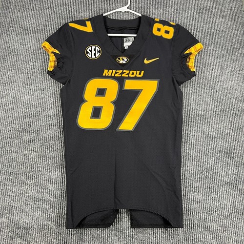 Missouri Tigers Mizzou Authentic Game Used Jersey #87 Nike Small NCAA Football