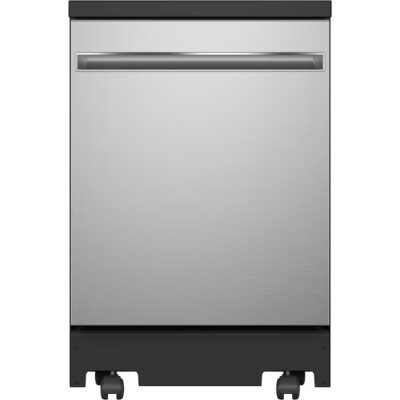 #ad #ad GE24 in. Top Control Portable Stainless Steel Dishwasher with Stainless Steel In $600.00
