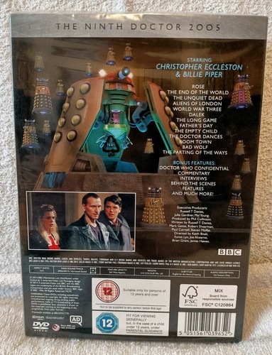 Doctor Who - Series 1 - Complete - New Region 2+4 DVD - The Ninth Doctor - Picture 2 of 5