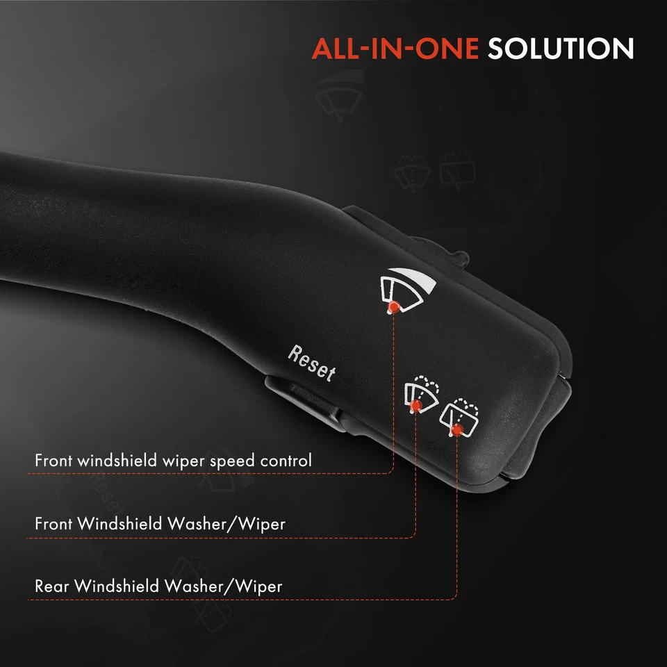 Interruptor limpiaparabrisas para Volkswagen Passat 1998-2005 Audi A6 Quattro 99-04 S6 Foto 2 de 4