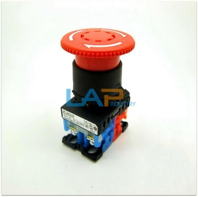 1PCS NEW FOR FUJI AR22VOR-11R Mushroom head emergency stop button