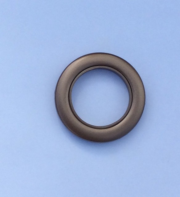 36 RUFFLETTE JUPITER RINGS/Antique Copper/for 28mm Curtain Poles/36mm