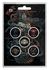 Image of Meshuggah Violent Sleep Of Reason 5 Button Badge Pack Officially Licensed