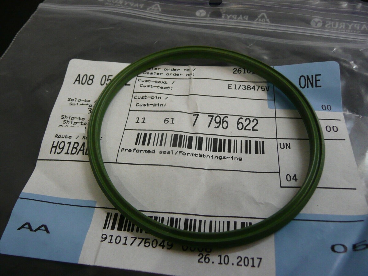NEW GENUINE BMW ENGINE TURBO INTERCOOLER PIPE SEAL GASKET