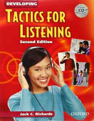 Developing Tactics for Listening - Paperback, by Richards Jack C. - Very Good