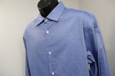 Banana Republic Dress Shirt Slim Fit Non-Iron Long Sleeve Mens 2XL 18/18.5-36"
